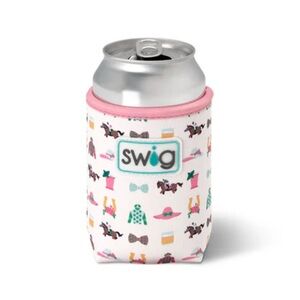 NWT Swig Life Derby Day Can Coolie 12oz